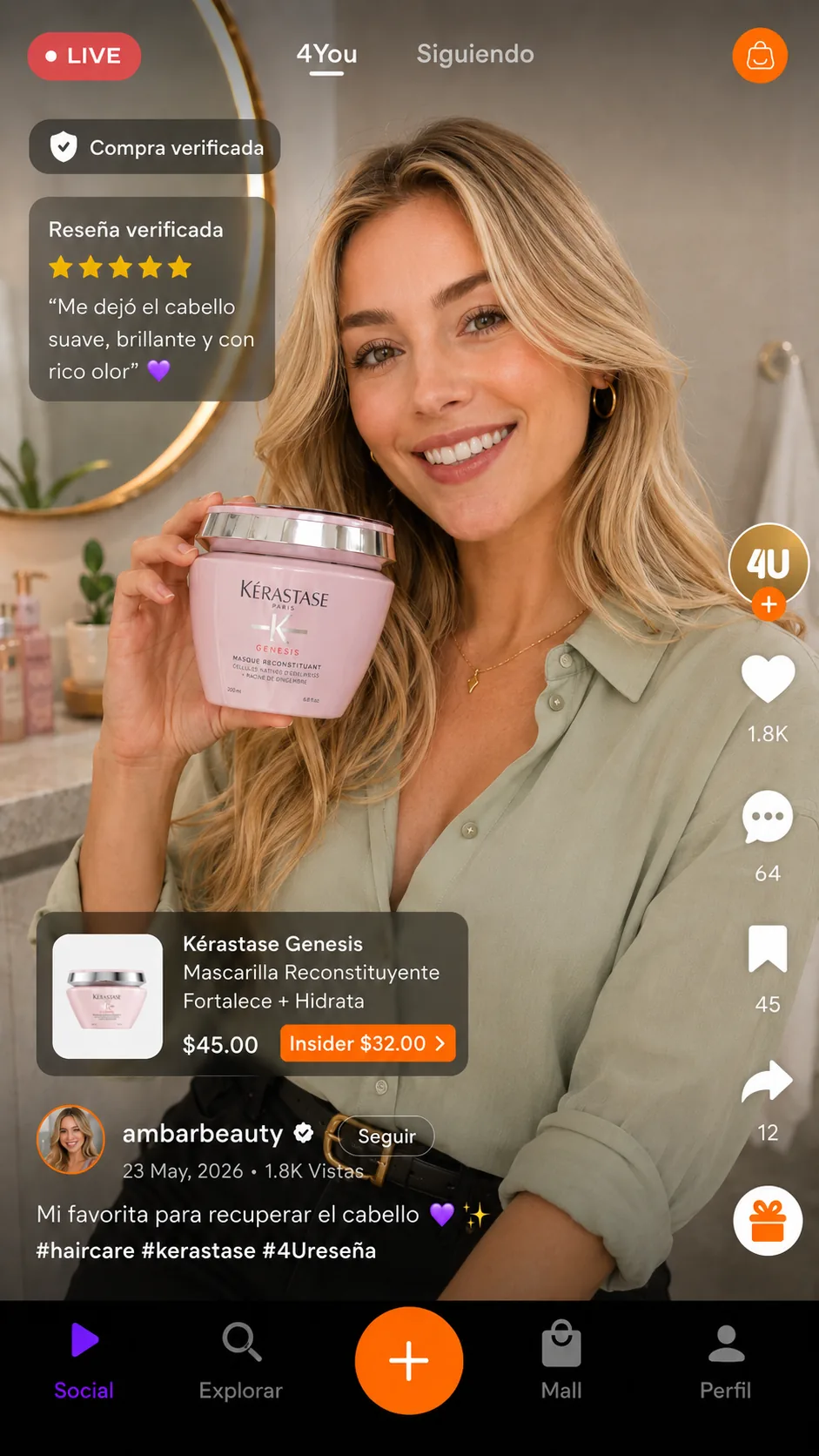 Reseña real en 4U